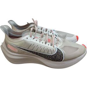 Nike Women's Zoom Gravity Running Shoes Pure Platinum Red Orbit BQ3203-003